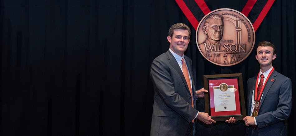 Middleton Named A-State Wilson Award Recipient