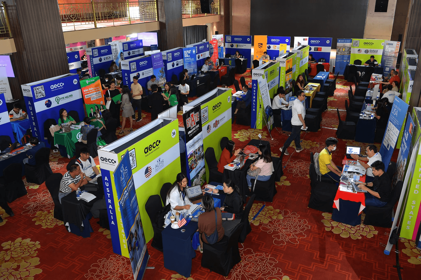 Arkansas State University Takes Part in Global Education Fair 2024 – AECC Global VN