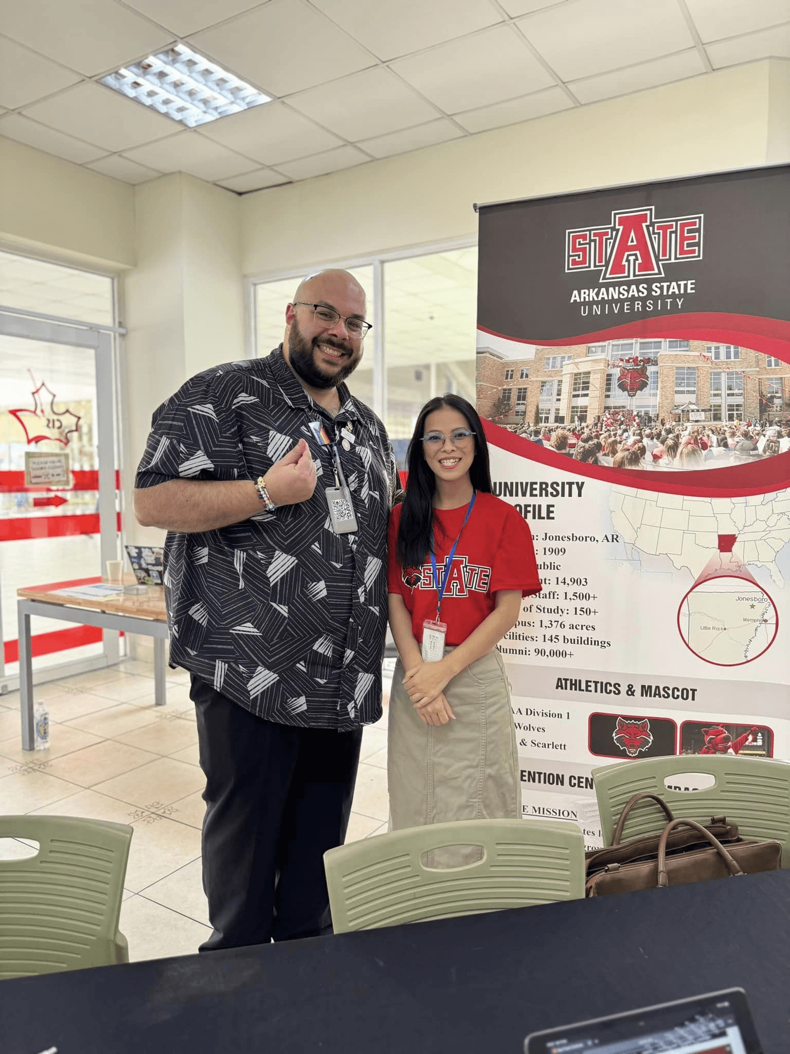 A-State Attends Study Abroad Fair at CIS – The Canadian International School Vietnam
