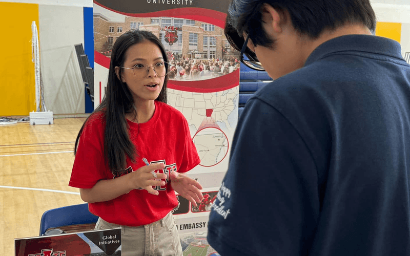 A-State at the Renaissance International School Saigon Fair