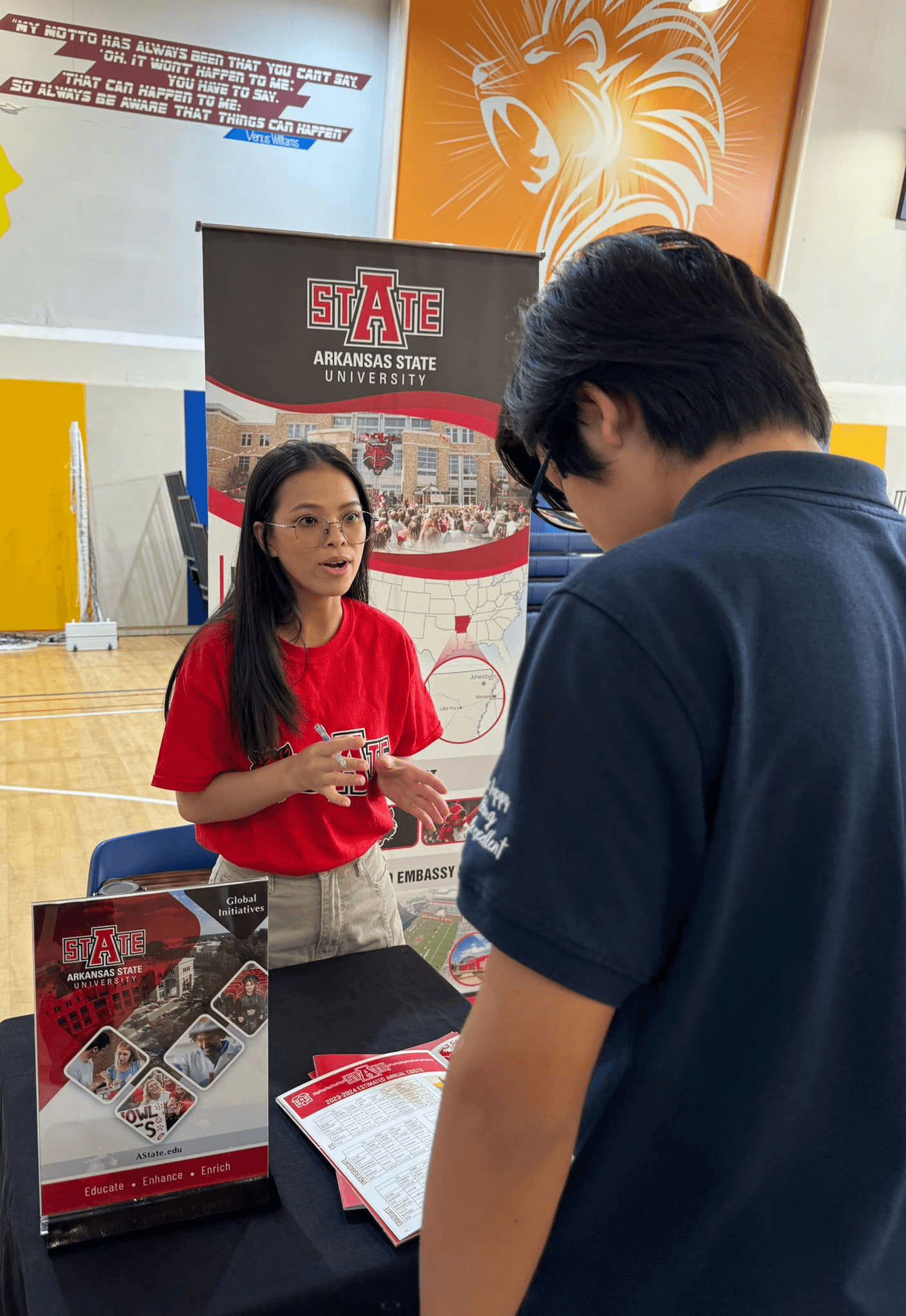 A-State at the Renaissance International School Saigon Fair