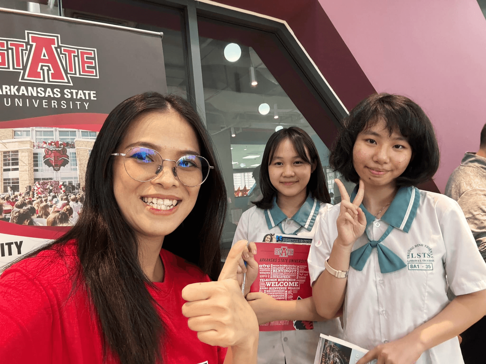 A-State Attends Spring Study Abroad Fair at Dinh Thien Ly High School – Lawrence S. Ting School