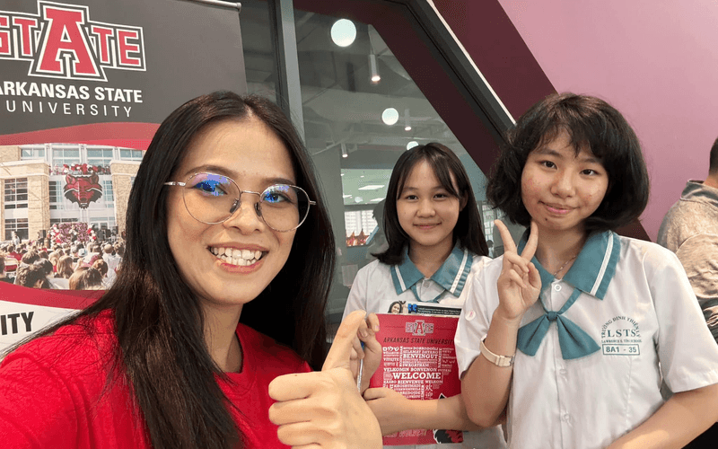 A-State Attends Spring Study Abroad Fair at Dinh Thien Ly High School – Lawrence S. Ting School