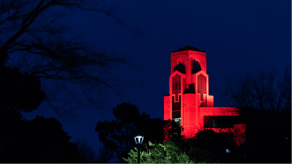 Ellis Library Clock Tower to Light Up in Honor of A-State and Local Graduates