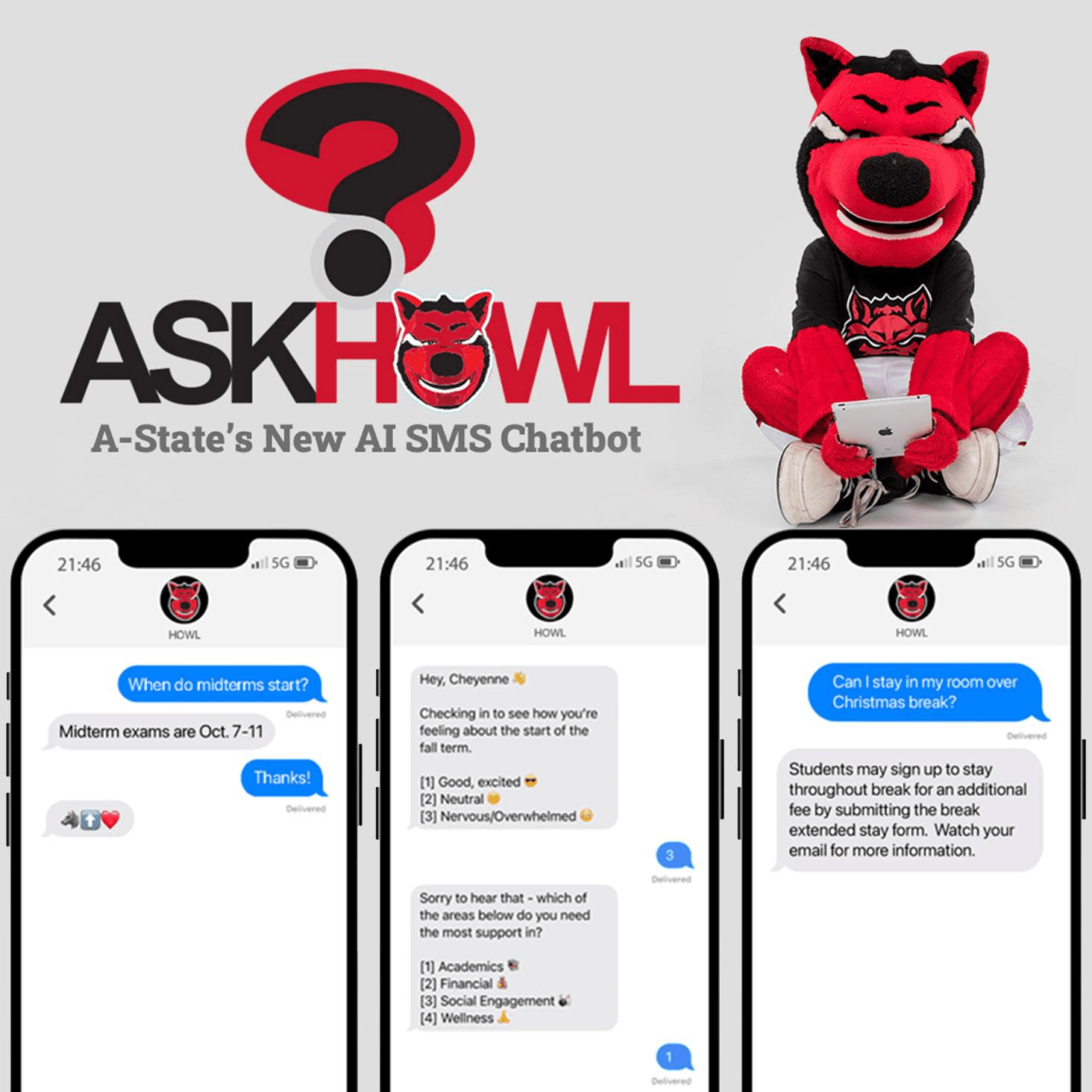 HOWL: A-State's AI Chatbot