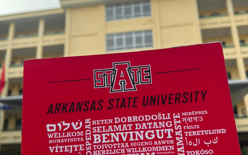 A-State visits high schools in Hanoi