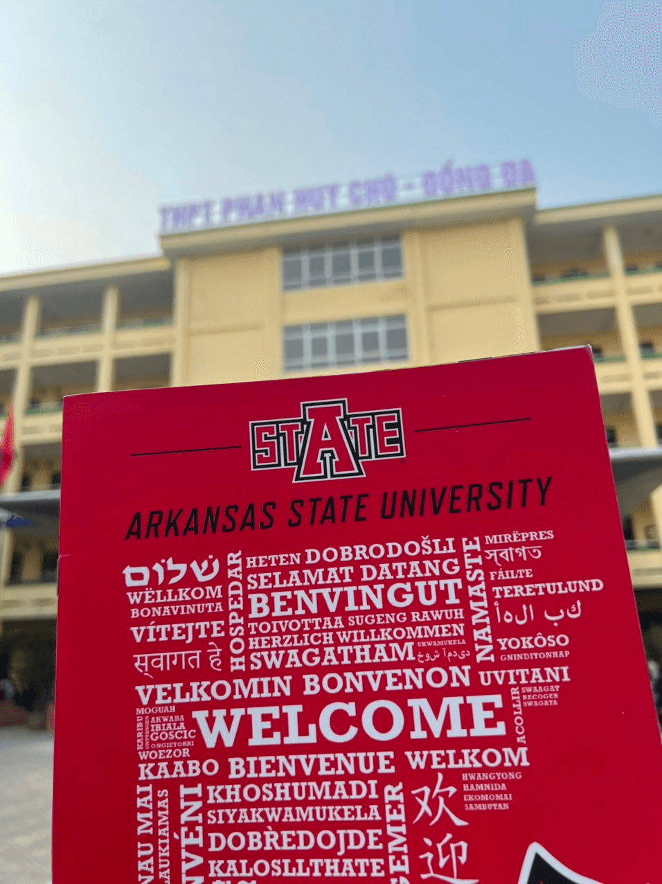 A-State visits high schools in Hanoi
