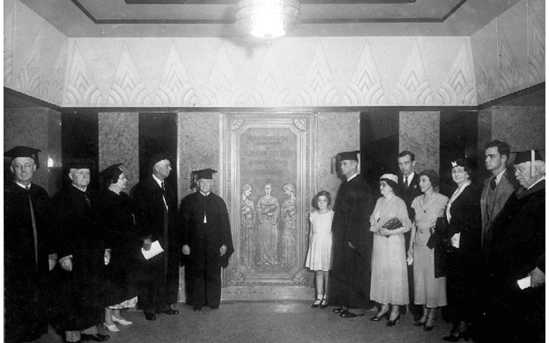 Looking Back at the 1933 Wilson Hall Dedication and Continuing the Legacy at the Annual Wilson Award Banquet
