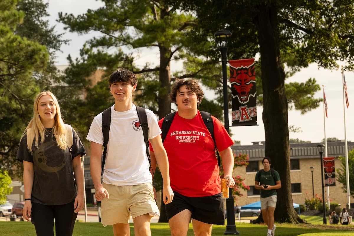 Vibrant Campus Spirit: The First Day Back at Arkansas State University for Fall 2025