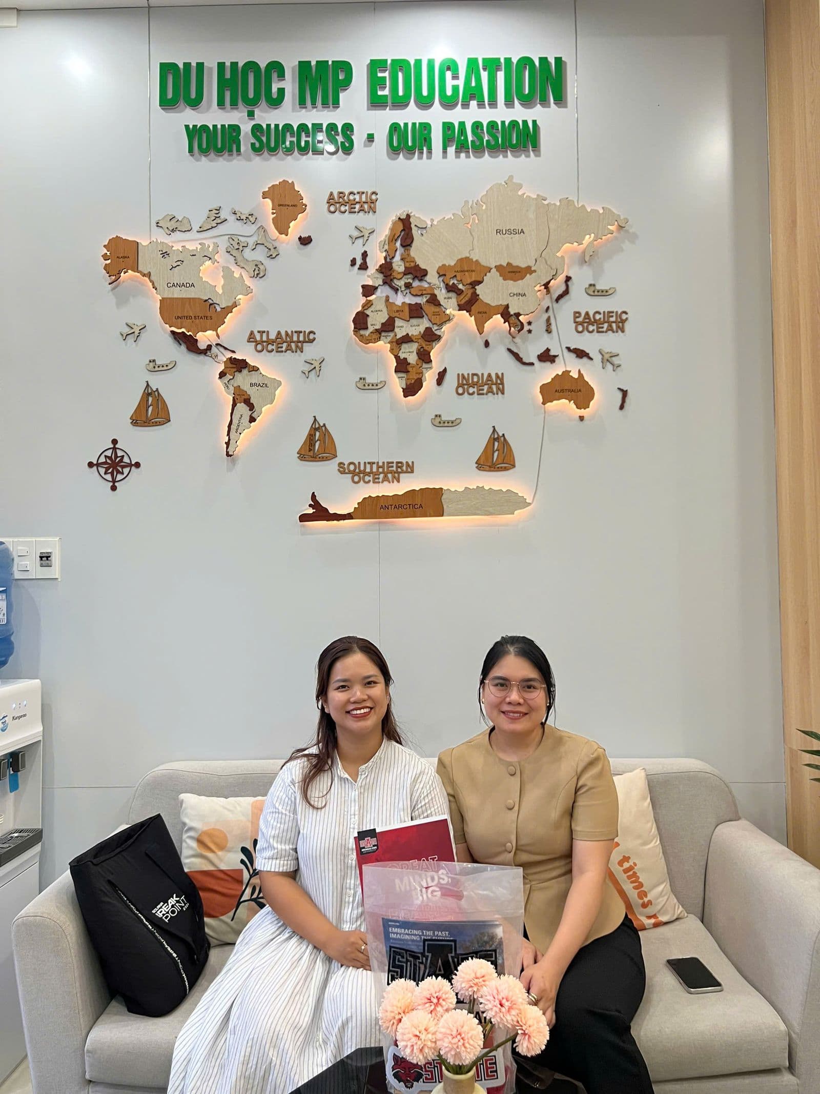 Arkansas State University Visits MP Education Company in Da Nang