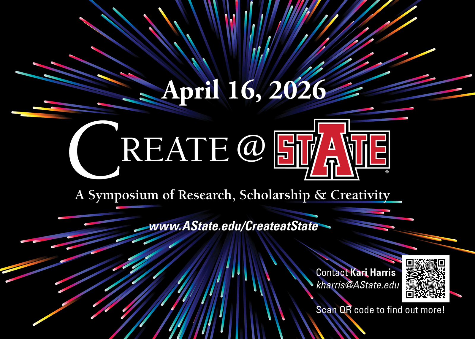 A-State Hosts CREATE @ State Symposium, Celebrating Student Research and Creativity