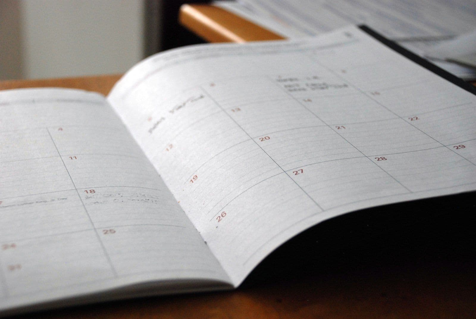 The 2027 intake calendar, worked backwards from the arrival date