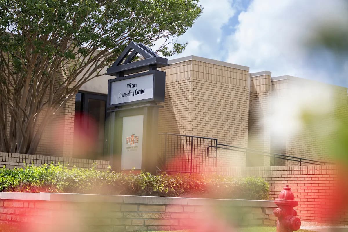 The counseling center building on the A-State campus