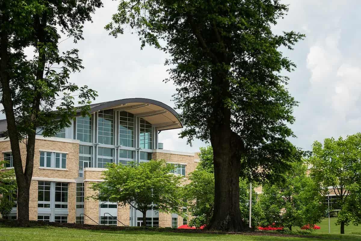 An academic building on the Arkansas State University campus