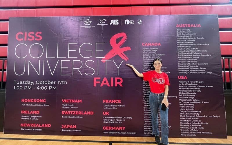 A-State Participates in the CISS Study Abroad Fair at The Canadian International School Vietnam