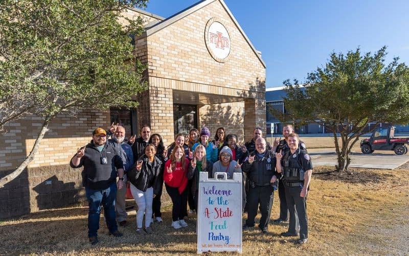 University Police Department Donates $1,500 to A-State Food Pantry